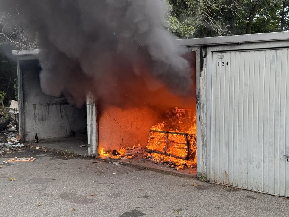 Garagenbrand · Eschweiler